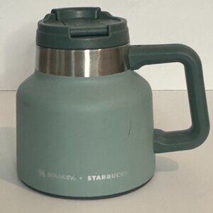 Starbucks Stanley Stainless Steel Desktop Mug Mint Holiday 2021